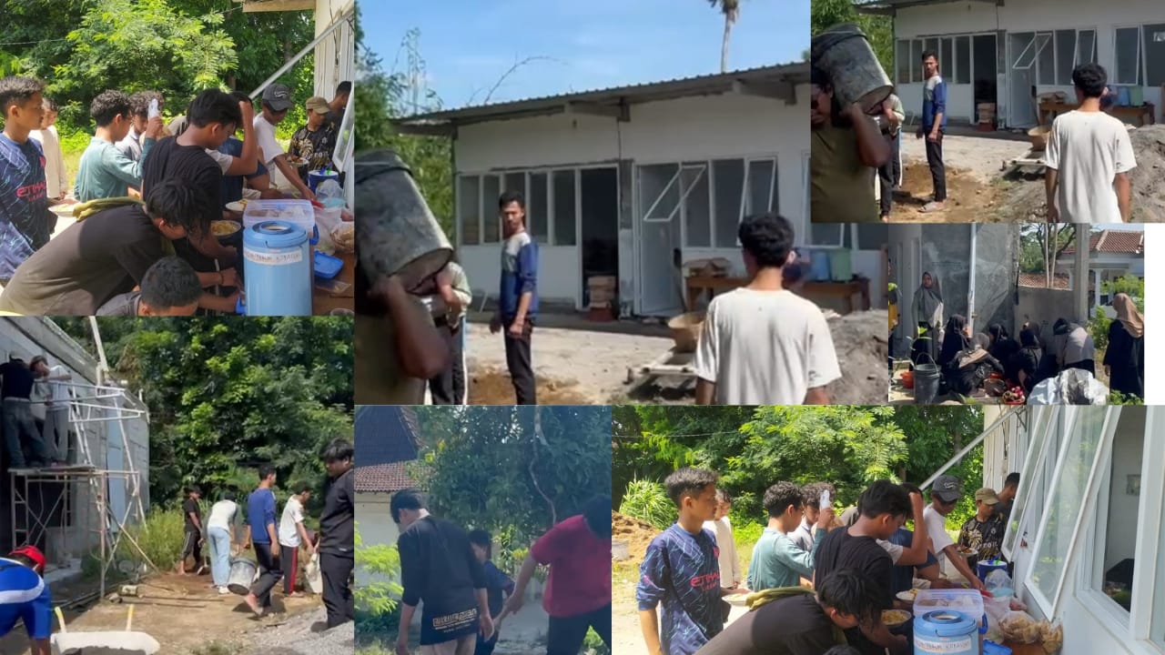 Kerja Bhakti Mahasiswa UIN Raden Mas Said di Pondok Pesantren Itqan Alquran Al-Salmaniyyah Boyolali