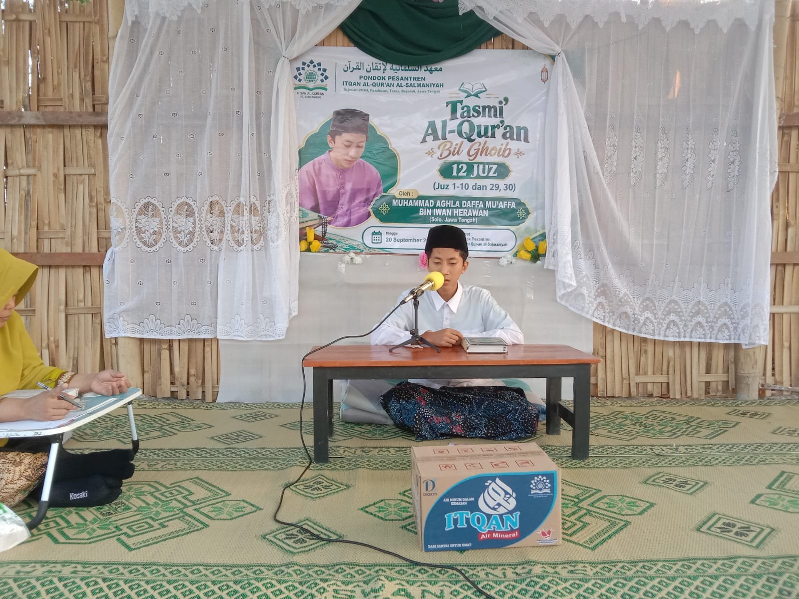 Sima’an Alquran 12 Juz Bil Ghoib Muhammad Aghla Daffa Mu’afa